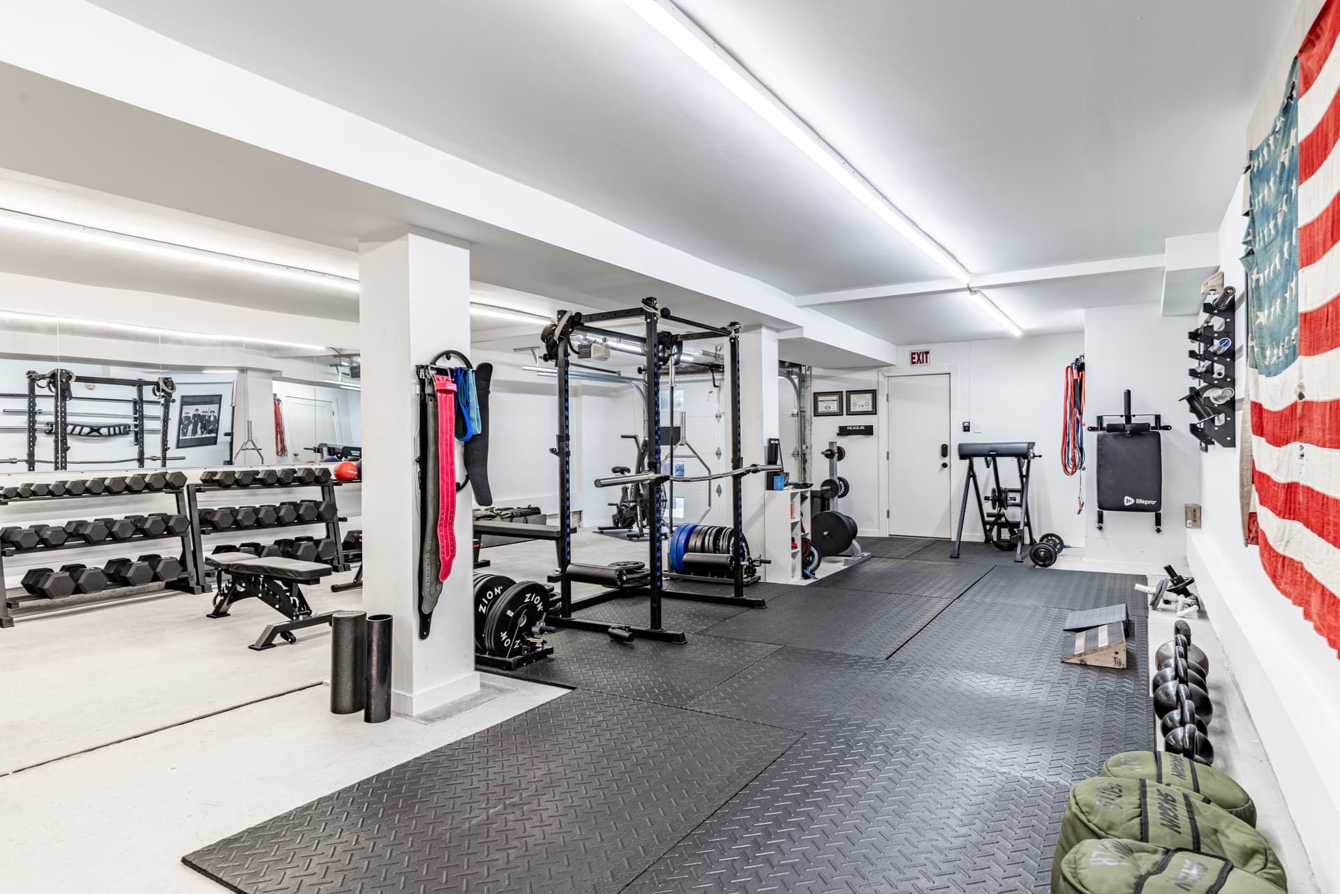 Strength training area at VHP